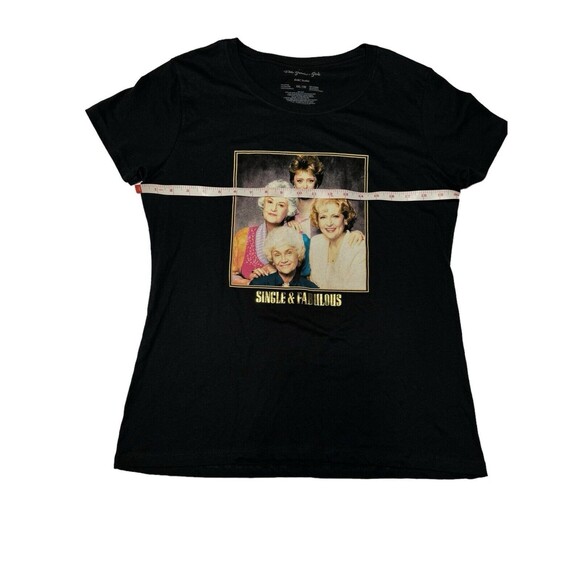 The Golden Girls Women’s Juniors XXL (19) Single & Fabulous T-shirt - Picture 4 of 6